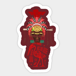 Inca culture Aztec Sticker